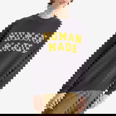Пуловер Human Made Human Made Knitted Crew Neck Jumper Сиво | HM29CS001-CHA, 2
