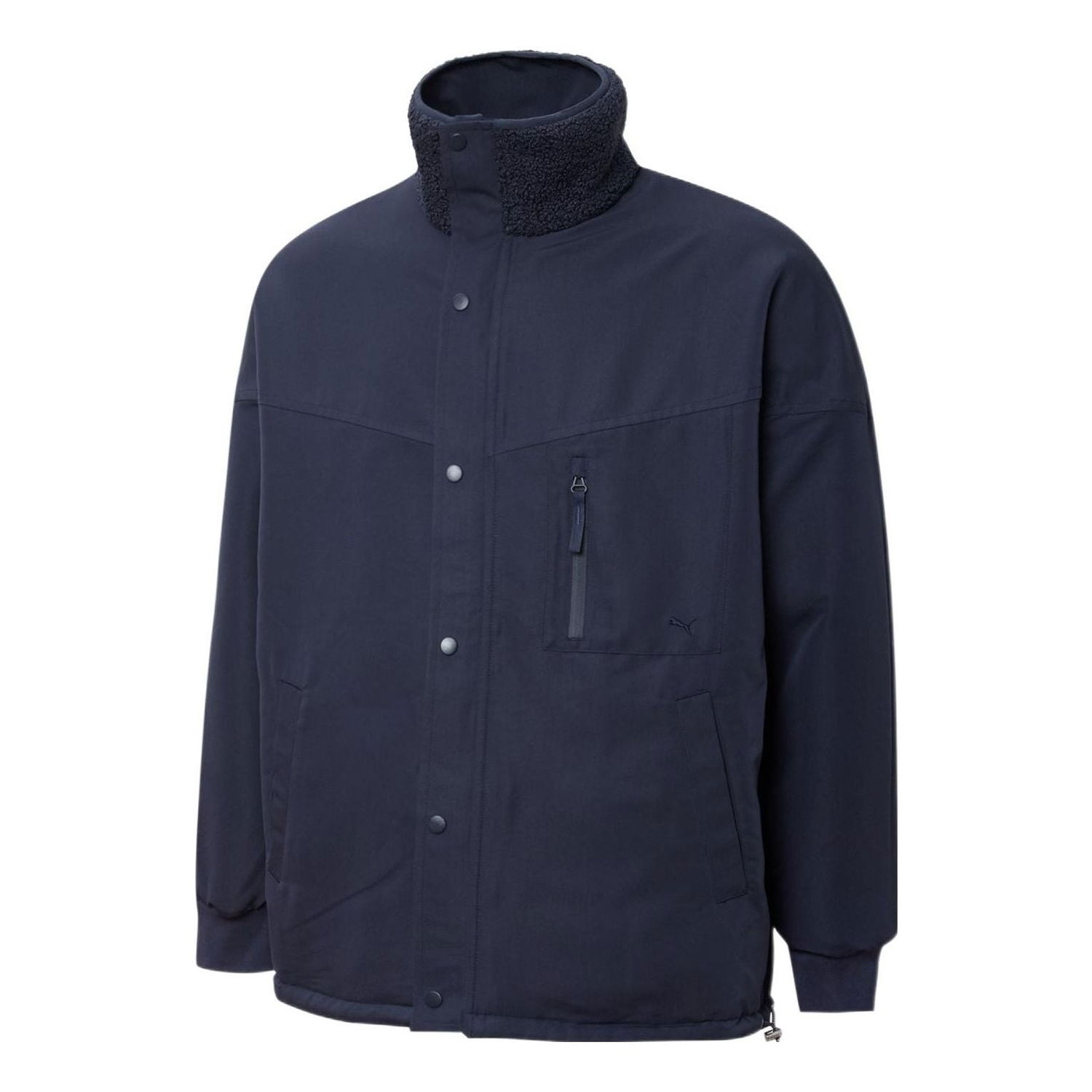 Парка Puma Reversible Stand Collar Lambswool Jacket Тъмно синьо | 534744-43, 0