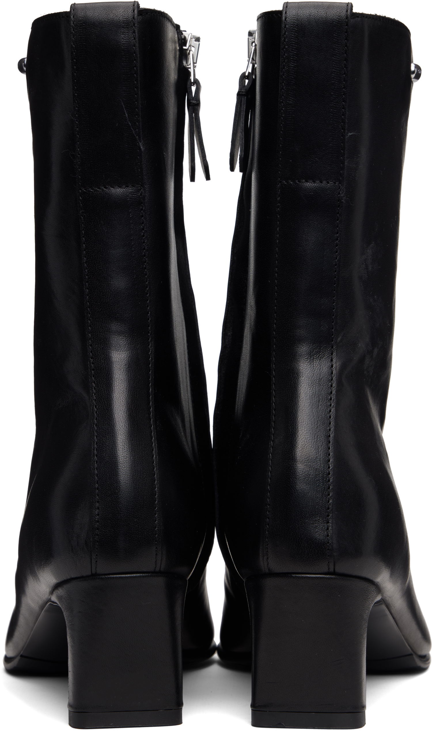 Кецове и обувки OUR LEGACY Karasu Heel Boots Черно | A4257KB, 1