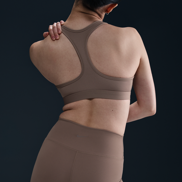 Суитчър Nike One High-Waisted 5" Bike Shorts Кафяво | FN3211-233, 4