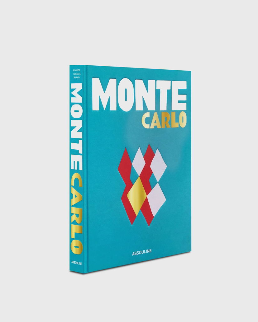 Книга и списание ASSOULINE "Monte Carlo" by Ségolène Cazenave Manara Тюркоазено | 9781649802002