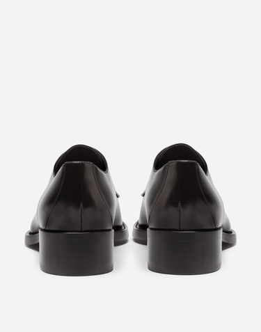 Кецове и обувки Dolce & Gabbana Calfskin Derby Shoes Черно | CN0052AC80180999, 2
