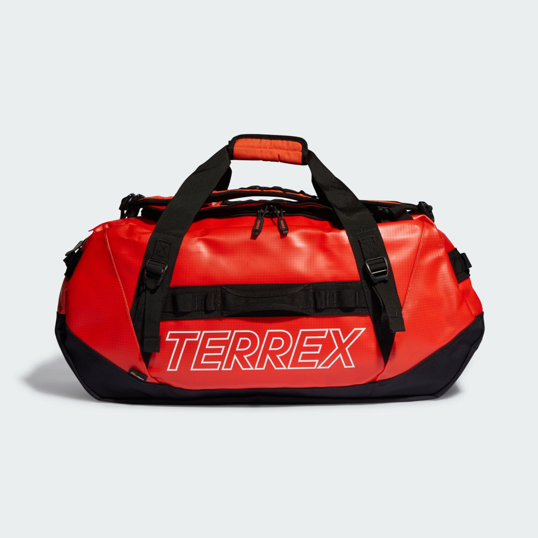 Чанта за пътуване adidas Originals Terrex RAIN.RDY Expedition Duffel Bag Medium - 70L Червено | IC5648, 1