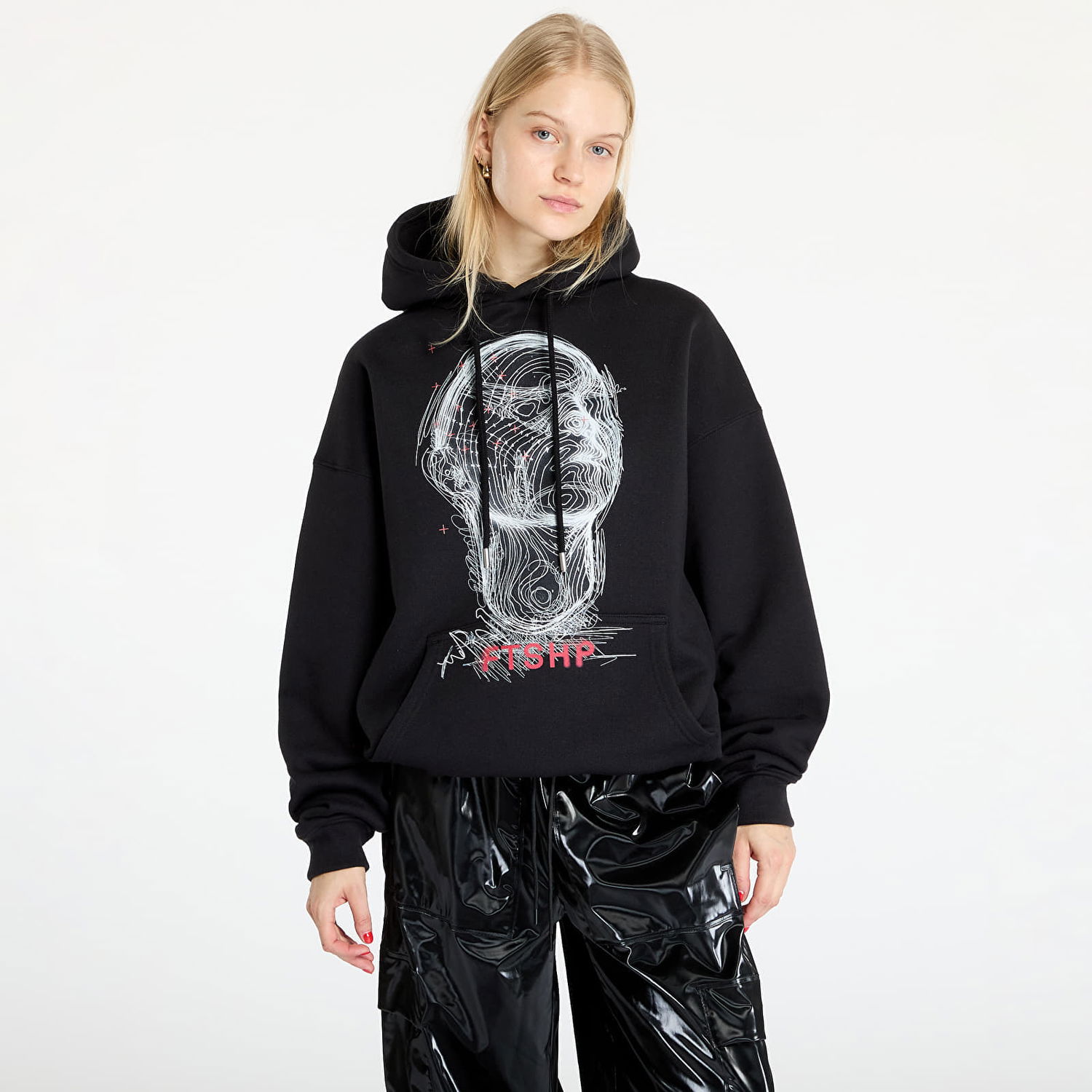 Суитчър Footshop FTSHP Headless Hoodie UNISEX Black L Черно | FTSHP_427, 1