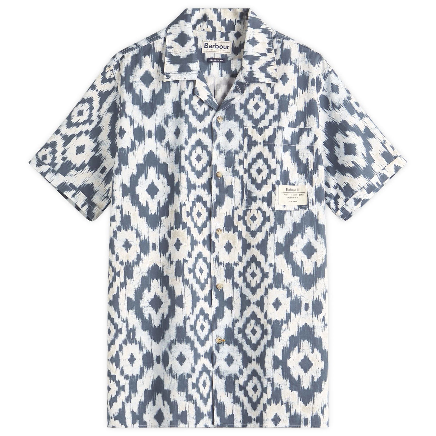 Риза Barbour Relaxed Vacation Shirt Homelane Синьо | MSH5599NY91, 1