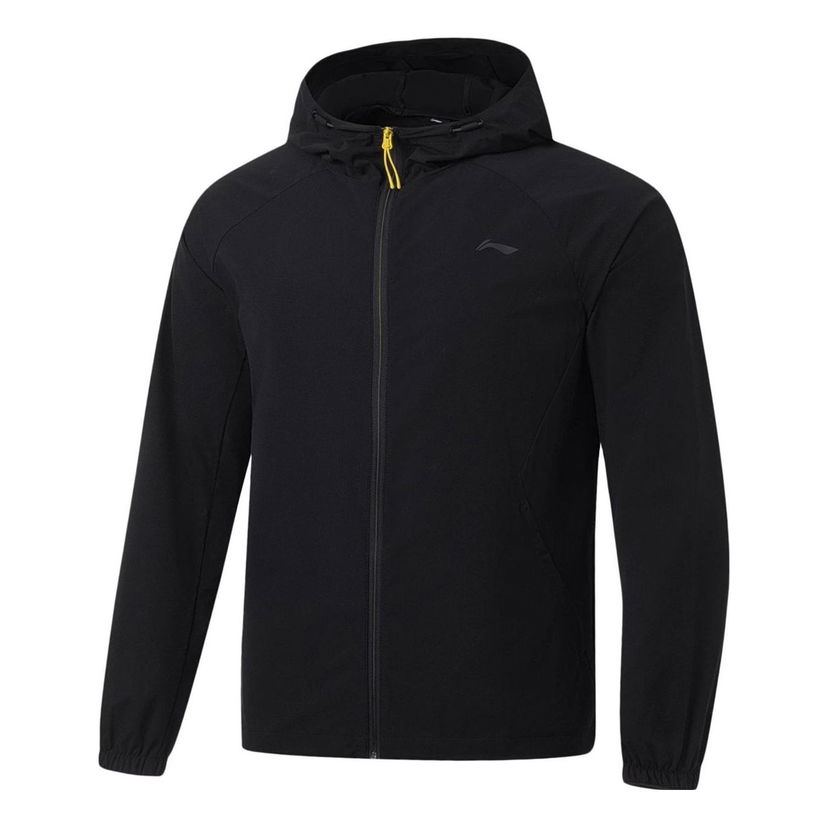 Ветровка Li-Ning Training Waterproof Hooded Jacket Черно | AFDT195-1