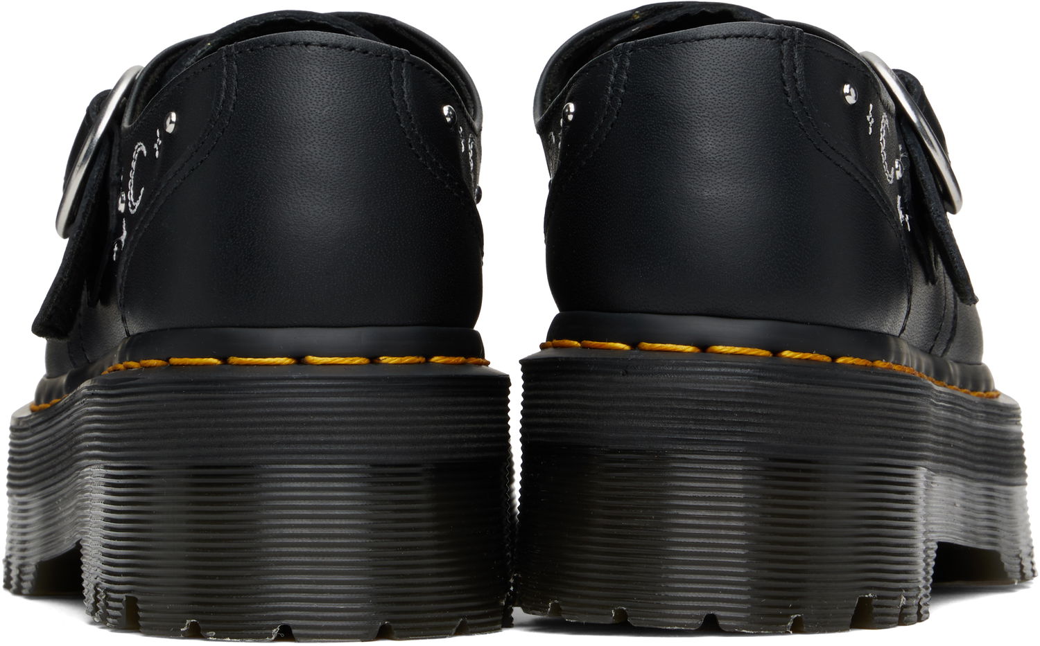 Облекло Dr. Martens Celestial Moth Platform Monkstraps Черно | 41277001, 1
