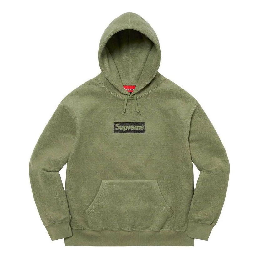Суитчър Supreme Inside Out Box Logo Hoodie Зелено | SUP-SS23-113