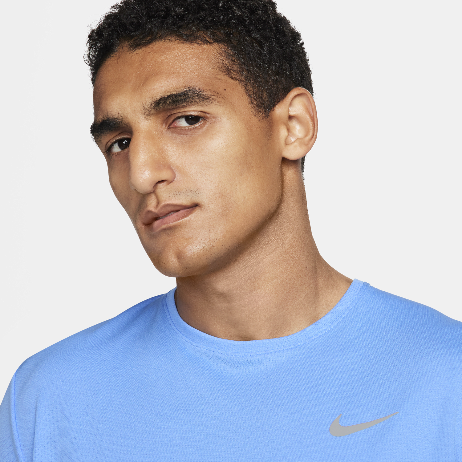 Тениска Nike Dri-FIT UV Short Sleeve Running T-Shirt Синьо | DV9315-412, 1