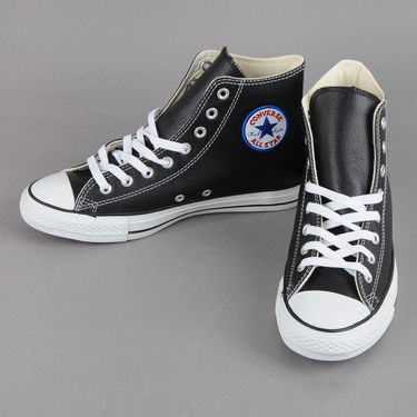 Кецове и обувки Converse Chuck Taylor All Star Leather Hi Черно | 1S581, 2