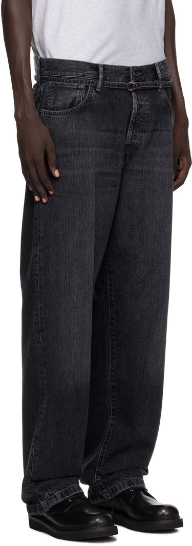 Панталони Acne Studios 1991 Toj Jeans Черно | C00067-, 4