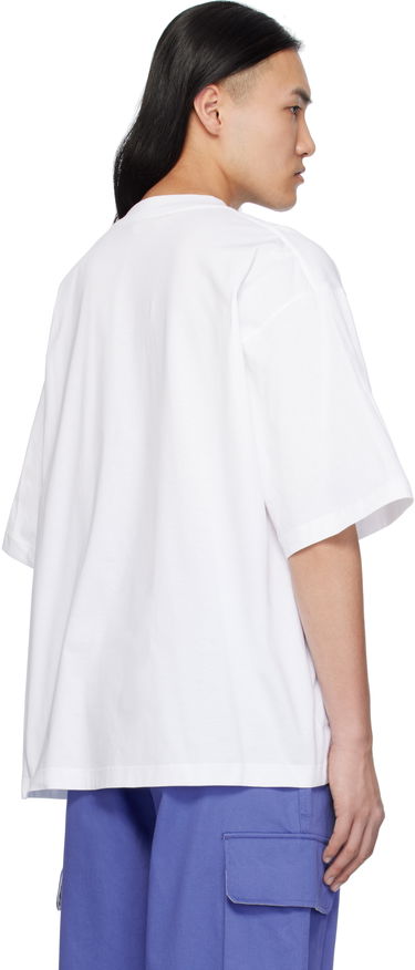 Тениска Marni Marni Crewneck Logo T-Shirt Бяло | HUMU0223HP USCX51, 2