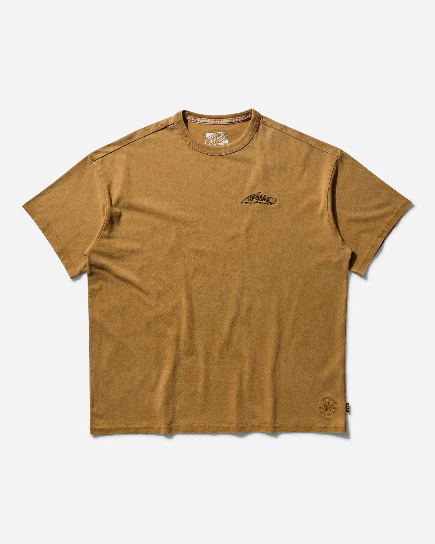 Тениска Converse NYC Gold Standard T-Shirt Кафяво | 10027812-A01, 0