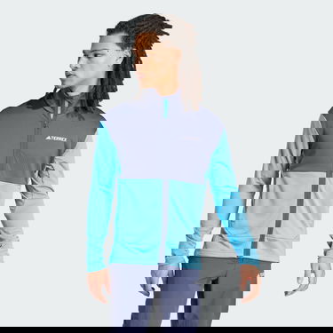 Яке adidas Performance Terrex Multi Light Fleece Full-Zip Синьо | JG6361, 3