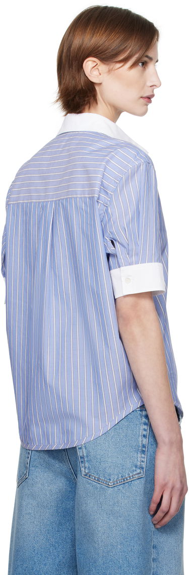 Риза Marni Marni Striped Shirt Синьо | CAMA0623QS UTC455, 2
