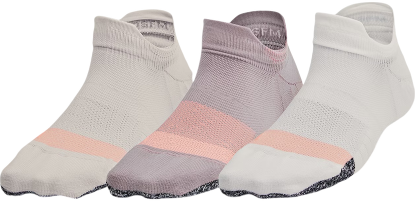 Чорапи Under Armour Breathe 3-Pack No Show Tab Socks Бежово | 1387052-015