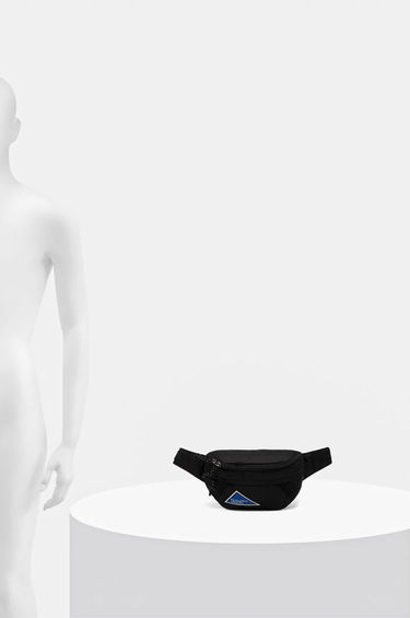 Чанта за кръста thisisneverthat thisisneverthat Washed Nylon Waist Bag Черно | TN243WBASB01, 4