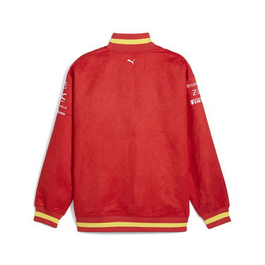 Яке бомбър Puma Scuderia Ferrari Team Men's Varsity Jacket Червено | 763606_01, 1