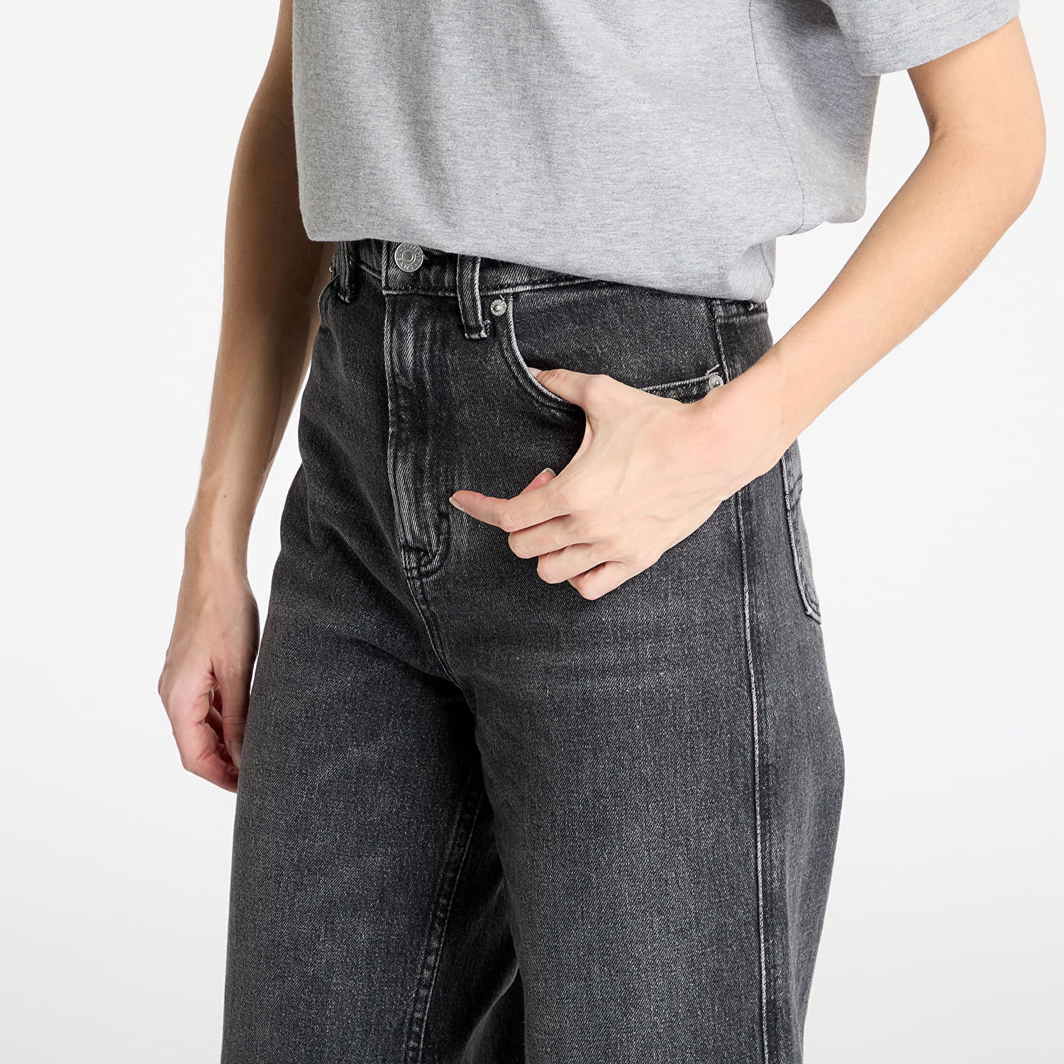Дънки Tommy Hilfiger Tommy Jeans Claire High Rise Wide Leg Jeans W25/L30 Черно | DW0DW20660 1BZ, 1