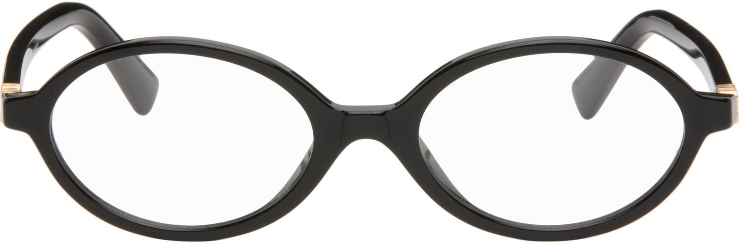 Слънчеви очила Miu Miu Breaking the Rules Oval Eyeglasses Черно | 0MU 01XV 8056597981354, 0
