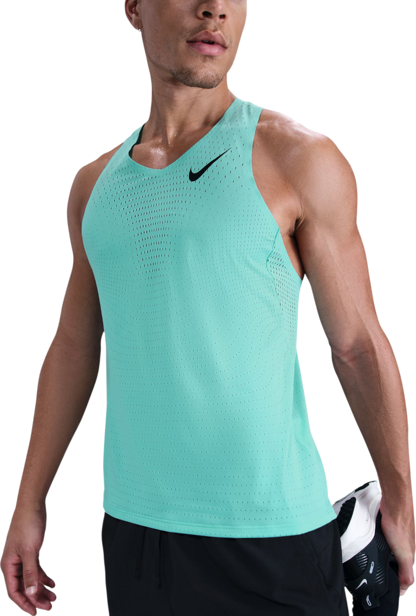 Потник Nike AeroSwift Running Tank Top Тюркоазено | fn4231-354, 0