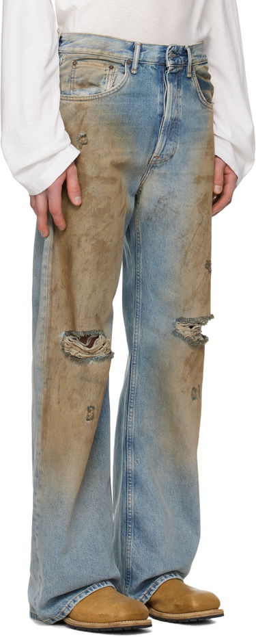 Дънки Acne Studios Acne Studios Loose Fit 2021M Jeans Синьо | B00403-, 1