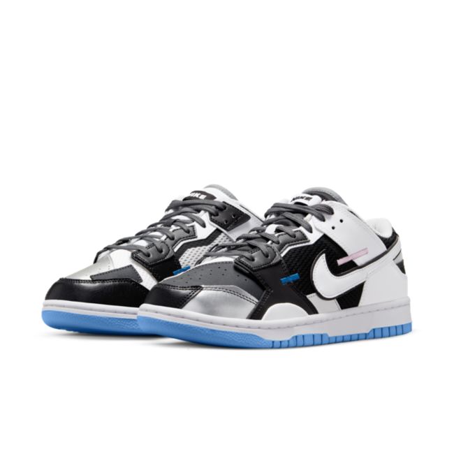 Кецове и обувки Nike Dunk Low Scrap Premium "Mismatch" Черно | DN5381-001, 1