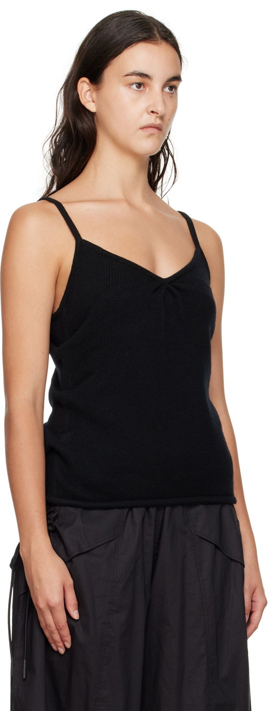 Потник We11done We11done V-Neck Knit Camisole Черно | WD-KT3-23-607-W-BK, 1