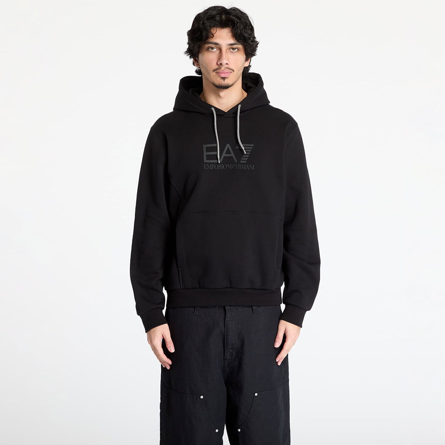 Суитчър Emporio Armani EA7 Emporio Armani Train Visibility Hoodie Черно | 7M000240AF10377, 0