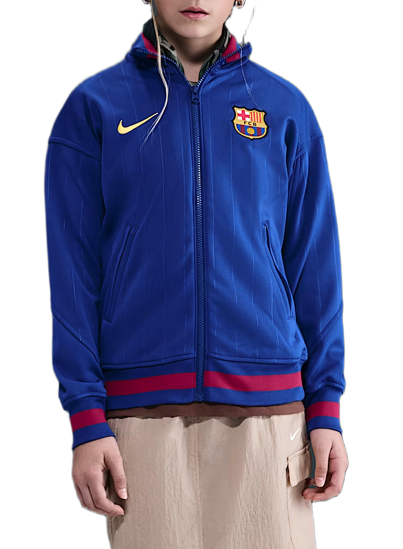 Яке Nike FC Barcelona Anthem Jacket Синьо | hj6412-455, 0