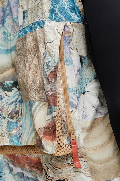 Cove Beach Patterned Multi-Pocket Vest, 4