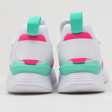 Кецове и обувки Puma Muse Maia Street 1 Wn's white - knockout pink Бяло | 367355 02, 3