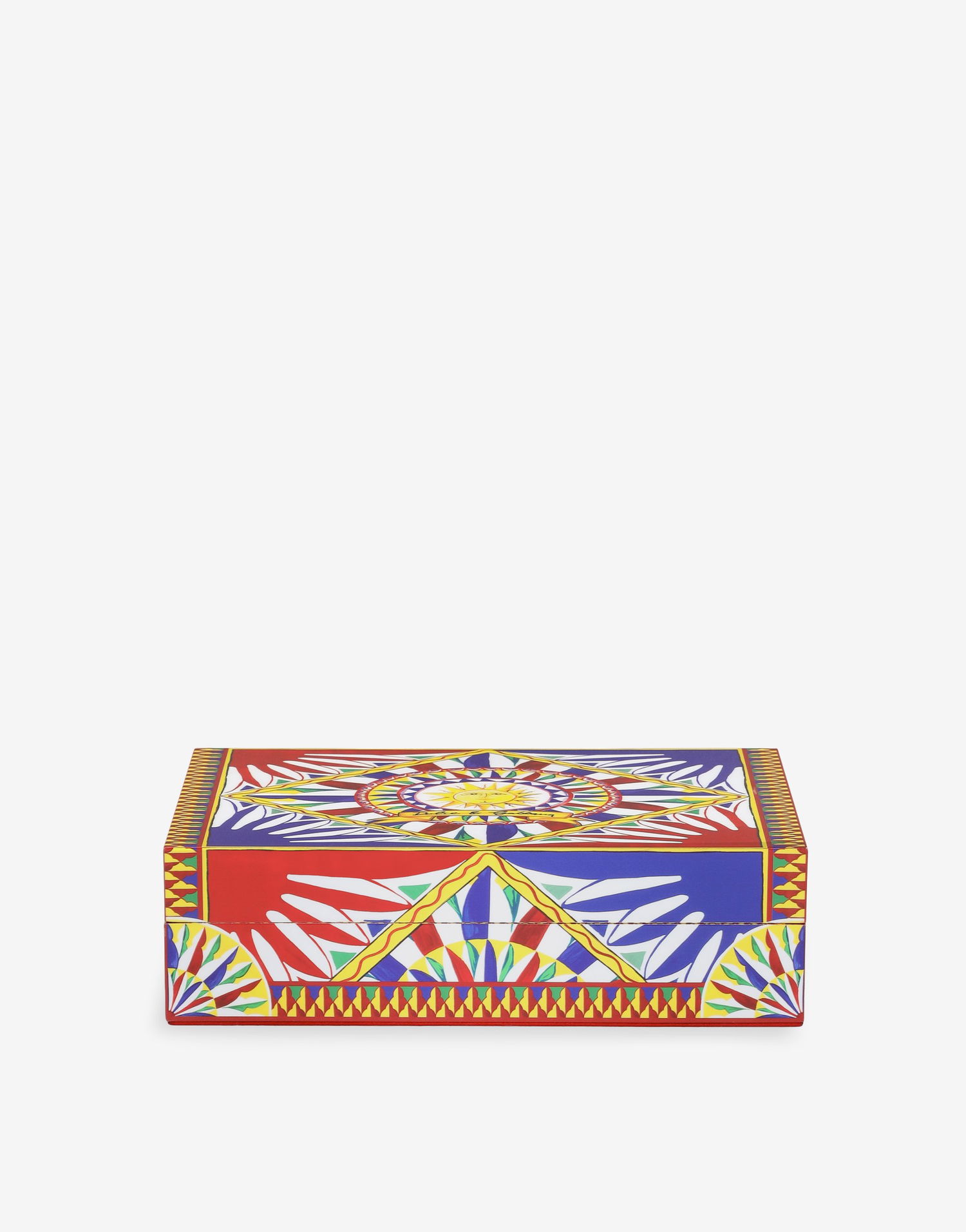 Домашен декор Dolce & Gabbana Dolce & Gabbana Sicilian Sun Print Large Decorative Plexiglass Box Многоцветен | TCC201TCAMYUC067, 1