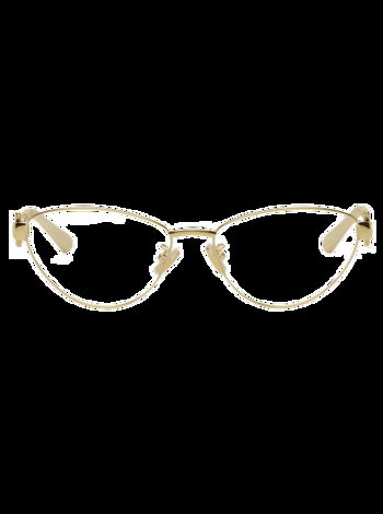 Bottega Veneta Turn Cat-Eye Glasses BV1188O-002