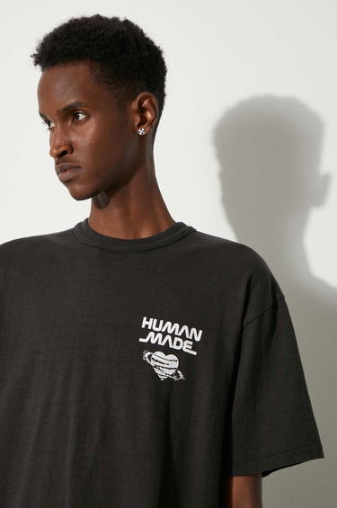 Тениска Human Made Graphic Print T-Shirt Черно | HM27TE011, 4