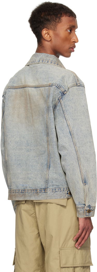 Яке We11done We11done Washed Denim Jacket Синьо | WD-DJ3-24-315-U-SK, 2