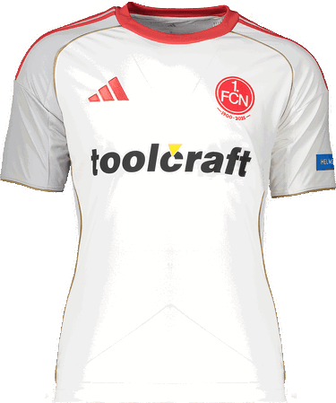Фланелка adidas Originals 1. FC Nürnberg Away Jersey 2025/26 Бяло | 6fcnjd7396, 0