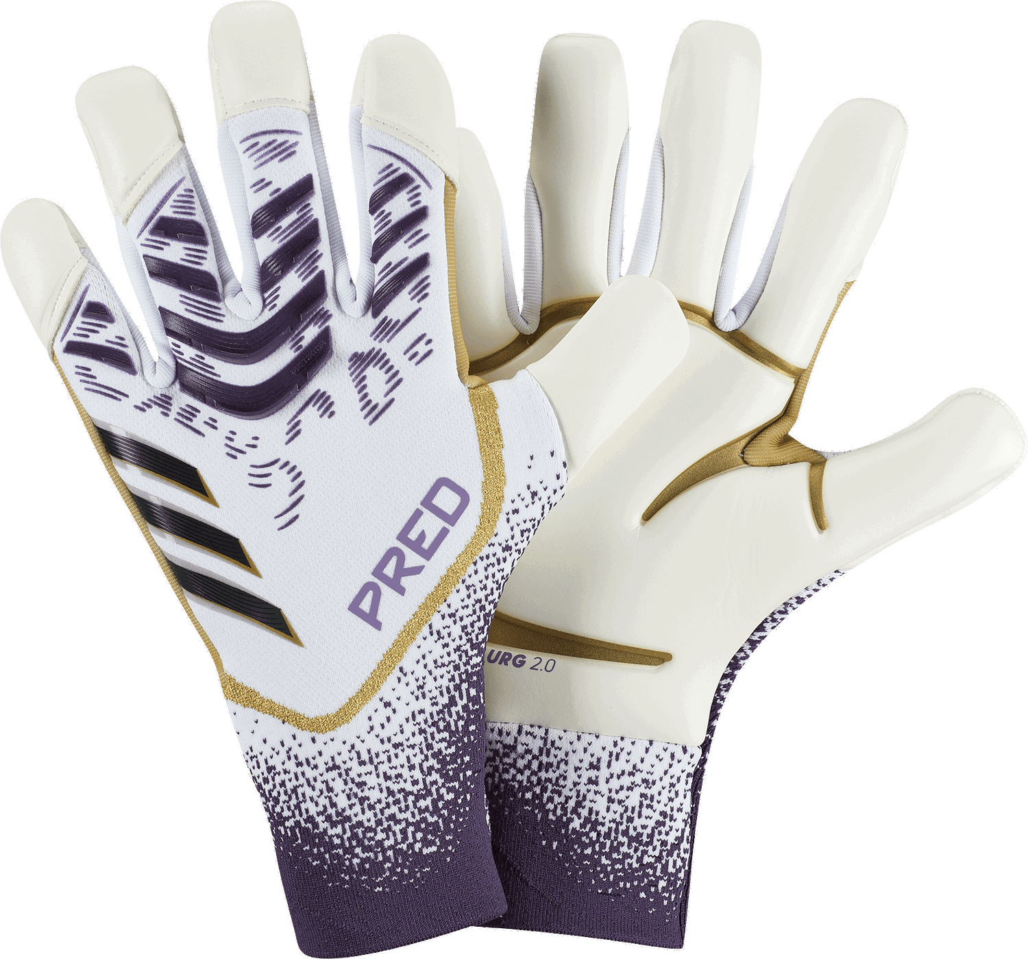 Спортна екипировка adidas Originals PREDATOR GL PRO HYBRID Goalkeeper Gloves Бяло | jz5789, 0