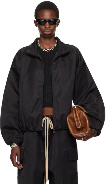 Ветровка Fear of God Fear of God ESSENTIALS Recycled Nylon Track Jacket Черно | 202BT245360FW, 0