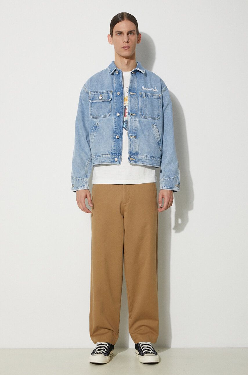 Яке Human Made Denim Jacket Синьо | HM27JK016, 1