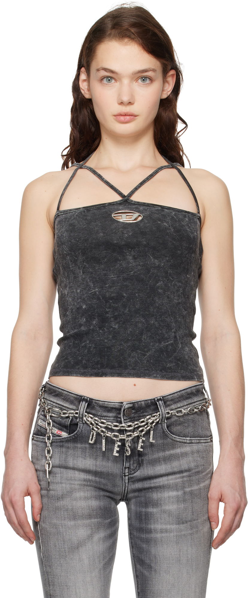 Потник Diesel Tank Top Черно | A14425 0KHAS