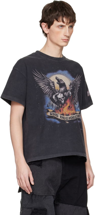 Фланелка Who Decides War Moon Jersey T-shirt Черно | 1110470002FW25, 1