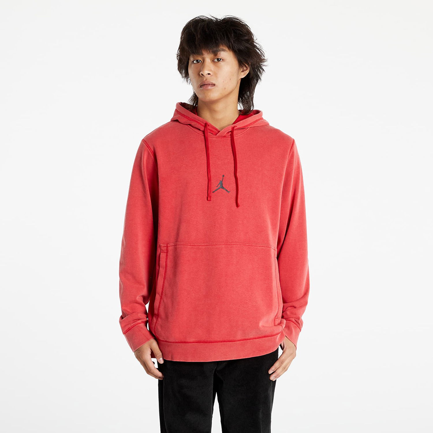 Суитчър Jordan Dri-FIT Air Fleece Pullover Hoodie Червено | DA9860-687, 0