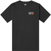 Тениска New Balance Men's NB Athletics Premium Logo Relaxed Tee Black Черно | MT41908-BK, 1