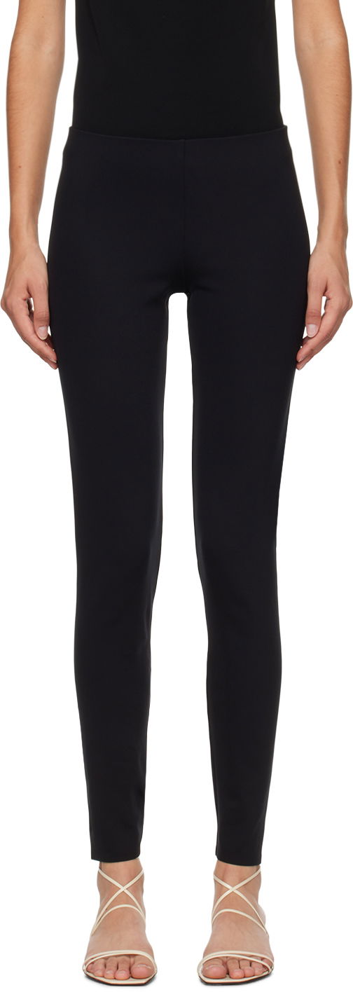 Клинове The Row Woolworth Slim Leggings Черно | 5588-K106