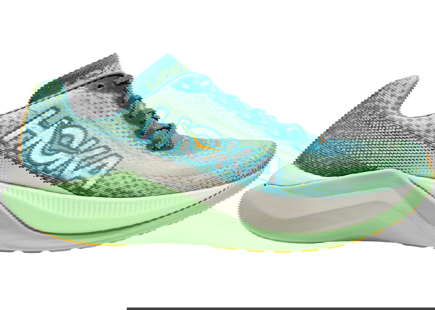 Кецове и обувки Hoka One One Mach X Ocean Mist Lime Тюркоазено | 1141450-OMLG, 0