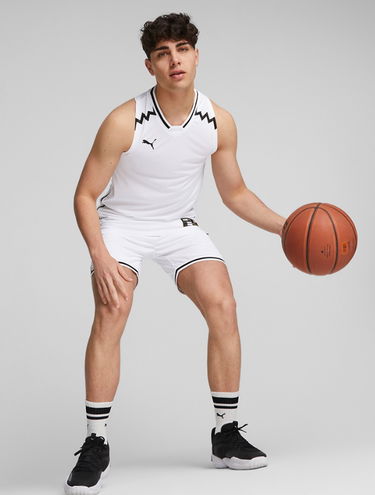 Фланелка Puma Hoops Team Game Jersey Бяло | 676628-02, 1