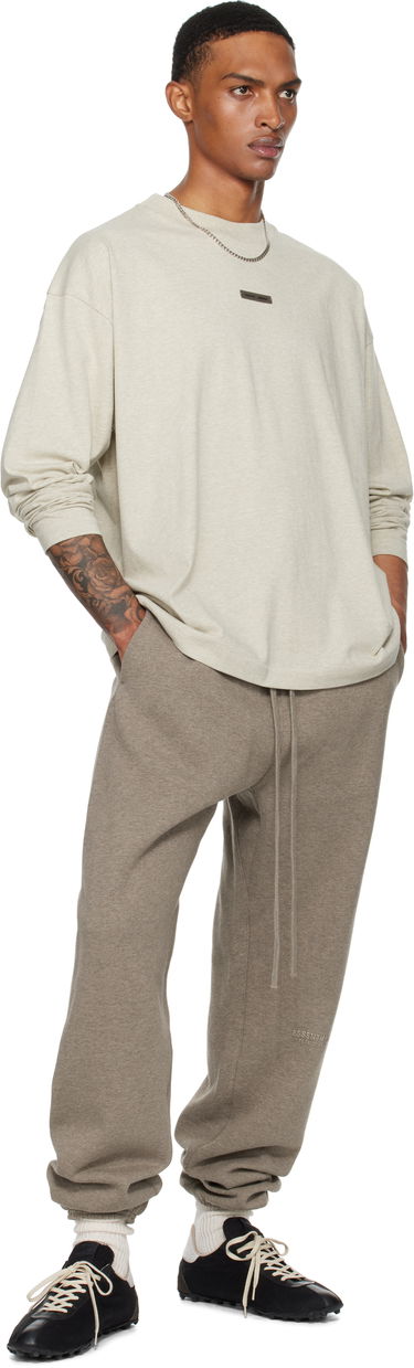 Спортни панталони Fear of God Fear of God ESSENTIALS Vintage Fleece Sweatpants Сиво | 130SP258043F, 3