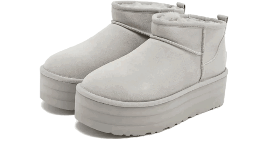 Кецове и обувки UGG Classic Ultra Mini Platform Boot Seal Сиво | 1135092-SEL, 1