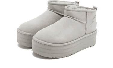 Кецове и обувки UGG Classic Ultra Mini Platform Boot Seal Сиво | 1135092-SEL, 1
